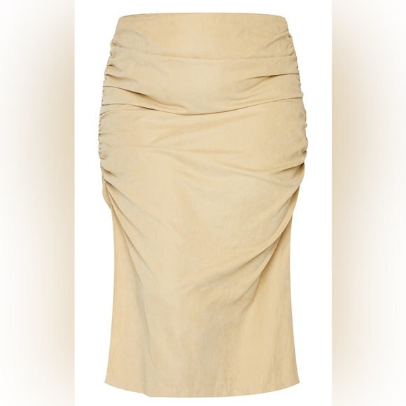 🆕 Fashion Nova Faux Suede Button Down Set - Picture 8 of 11